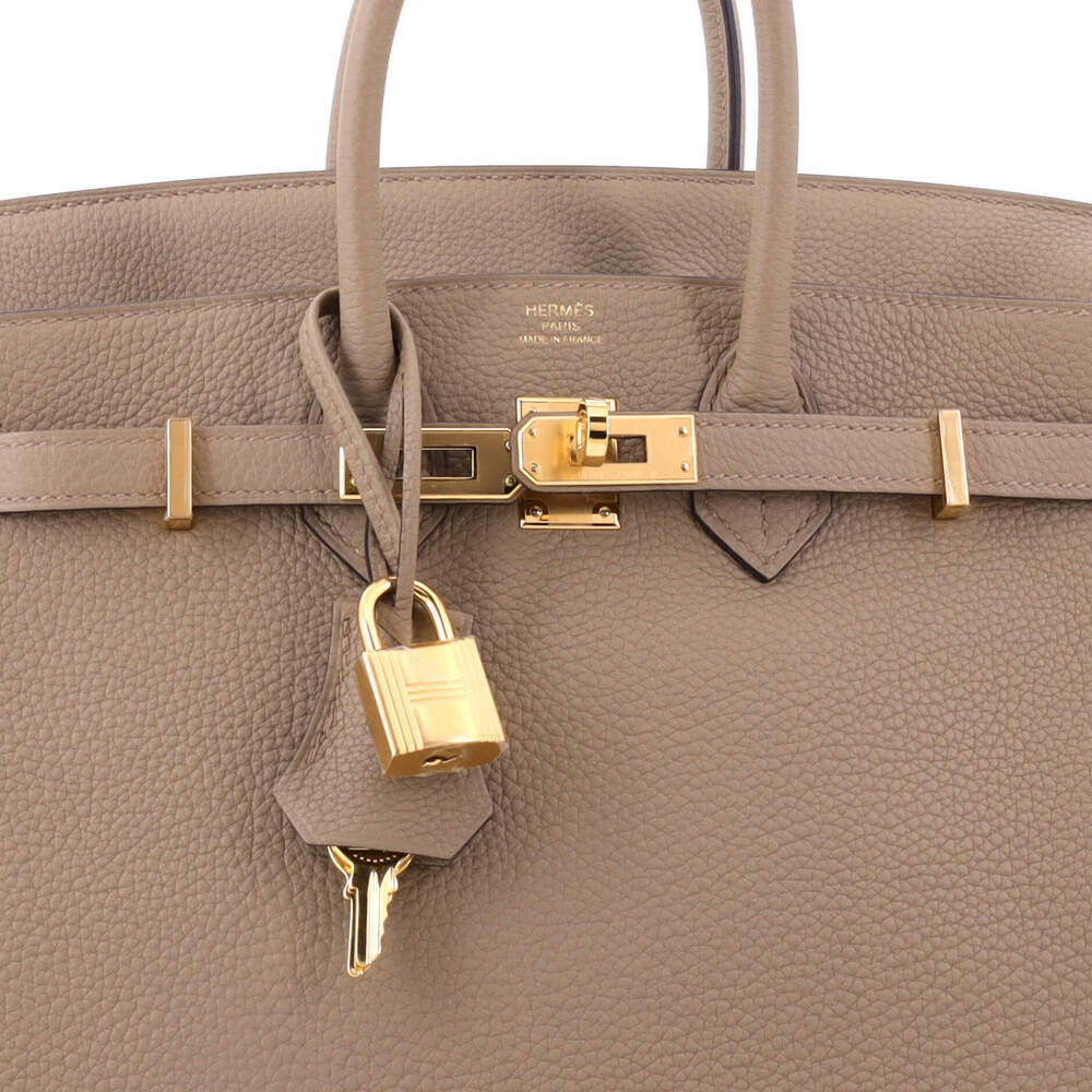 Hermes Birkin 25 Brown Togo with Gold Hardware - Picture 7 of 8